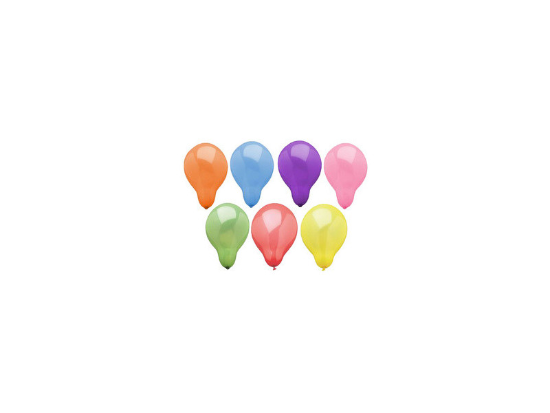 PAPSTAR Ballon de baudruche, diamètre: 280 mm, assorti