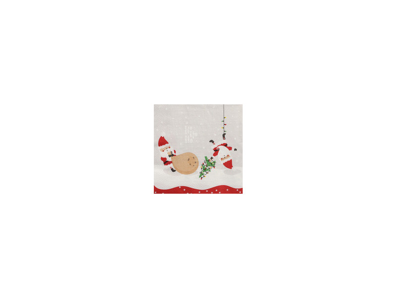 PAPSTAR Serviette à motif de Noël 'X-mas Decoration'
