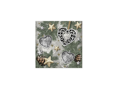 PAPSTAR Serviette à motif de Noël 'Snowflakes'