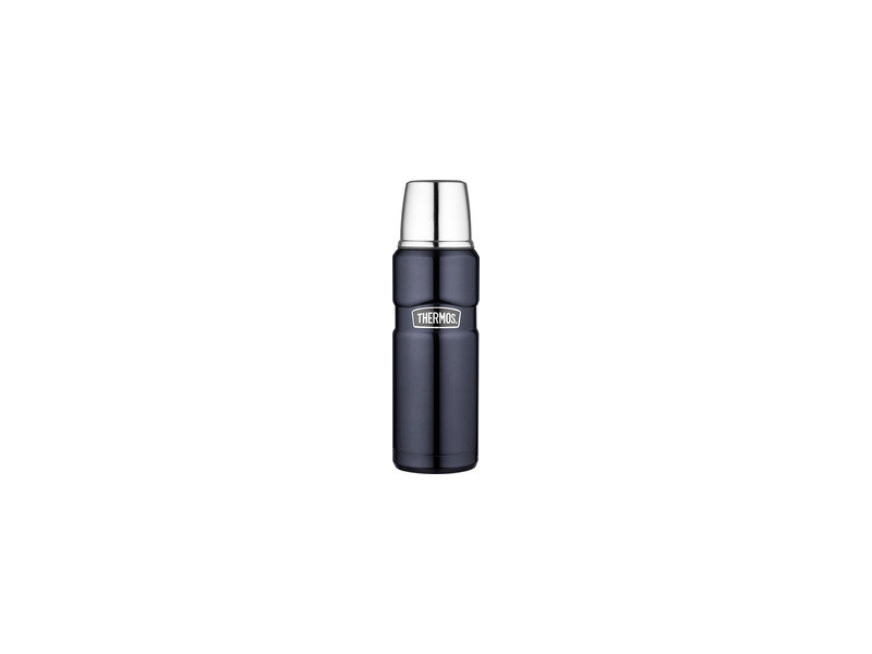 THERMOS Bouteille isotherme STAINLESS KING, 0,47 l, noir