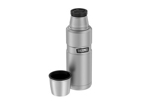 THERMOS Bouteille isotherme STAINLESS KING, 1,2 l, noir