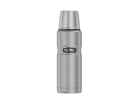 THERMOS Bouteille isotherme STAINLESS KING, 0,47 l, gris