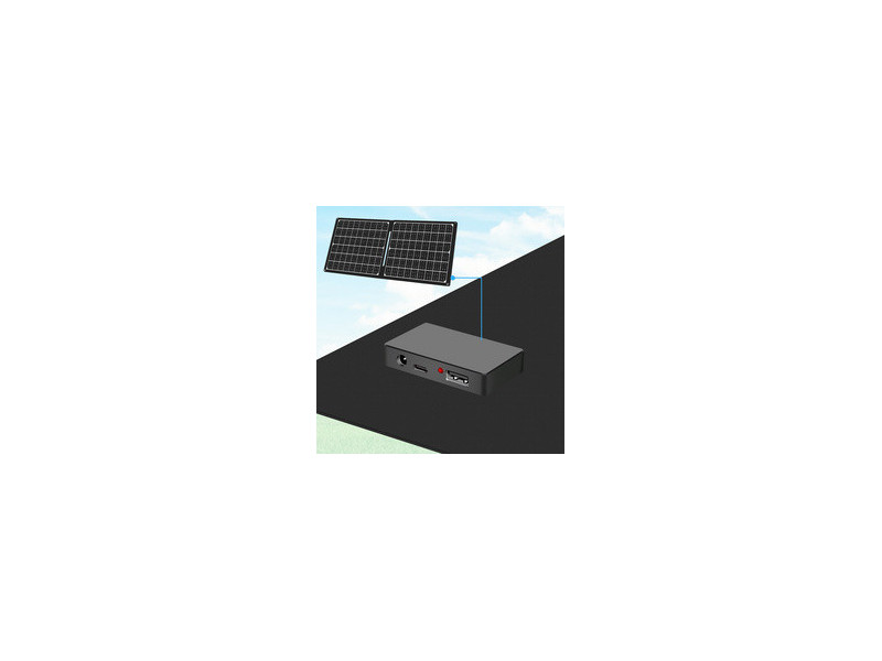 LogiLink Panneau solaire, 7 watts, pliable, USB-A