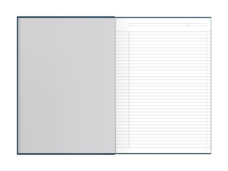 Oxford Carnet de notes 'Smart Black' - relié, A4, ligné,