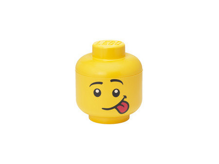 LEGO Boîte en forme de tête STORAGE HEAD ZOMBIE, S, gris