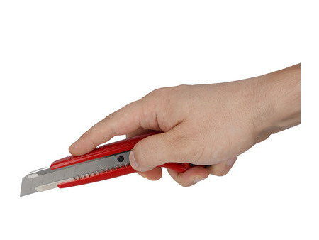 WESTCOTT Cuttter PREMIUM, lame: 18 mm, rouge/noir