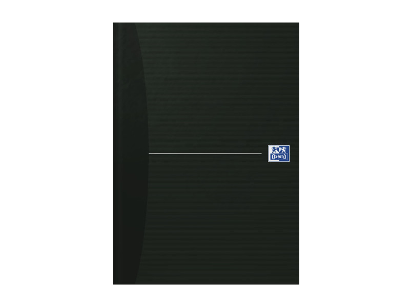 Oxford Carnet de notes 'Smart Black' - relié, A4, uni