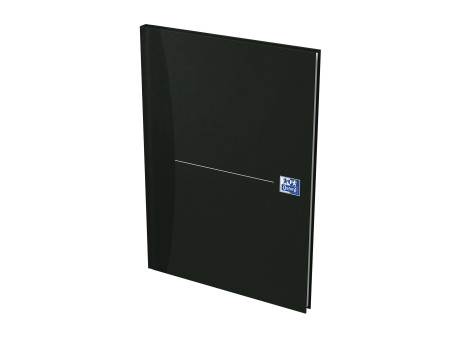 Oxford Carnet de notes 'Smart Black' - relié, A4, uni
