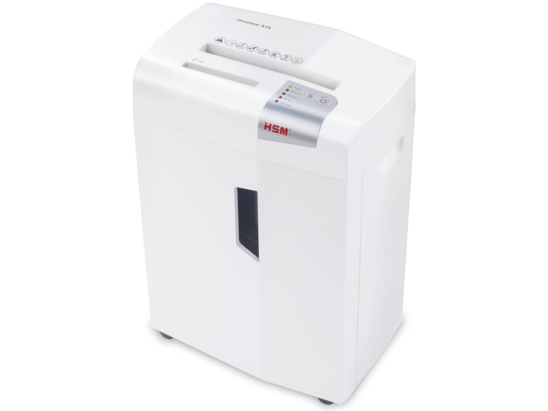 HSM Destructeur de documents shedstar X15, coupe particules: