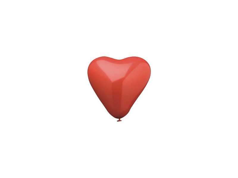PAPSTAR Ballon de baudruche 'Heart', grand, rouge