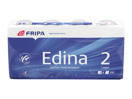 Fripa Papier toilette Edina, 4 couches, extra blanc