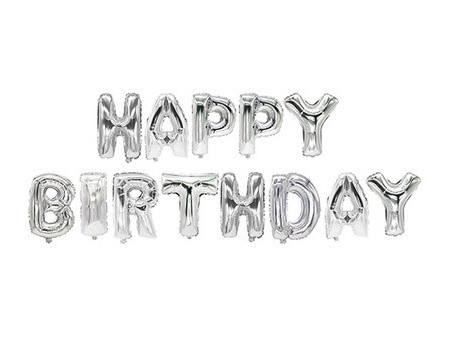 PAPSTAR Set de ballons en film 'Happy Birthday'