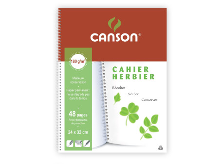 CANSON Cahier Herbier, 240 x 320 mm, 48 pages