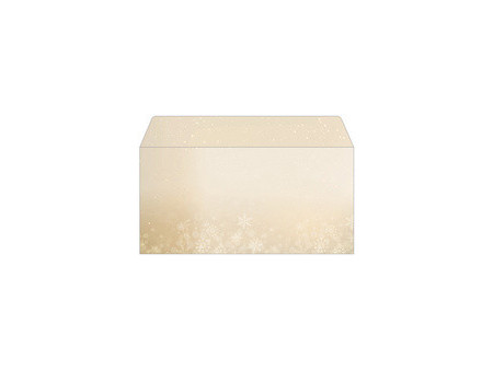 sigel Enveloppe à motif de Noël 'Rustic White', DL