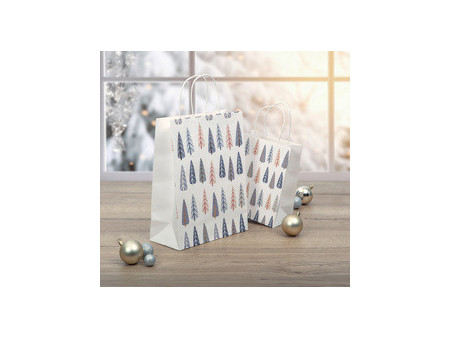 sigel Sac cadeau pour bouteille Pine Trees