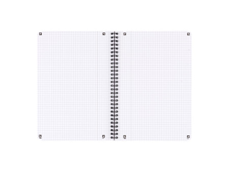 Oxford Cahier Touch, B5, quadrillé, 160 pages, bleu mer
