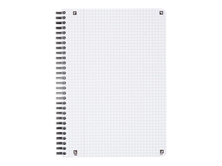 Oxford Cahier Touch, B5, quadrillé, 160 pages, bleu mer
