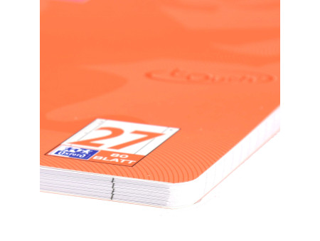 Oxford Cahier Touch, A4+, ligné, 160 pages, corail