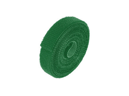 Bradas Ruban auto-agrippant, 25 mm x 5 m, vert