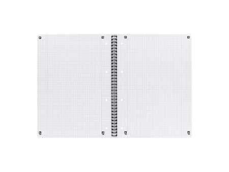 Oxford Cahier Touch, A4+, quadrillé, 160 pages, rose