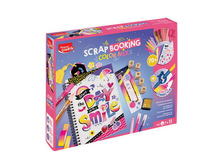 Maped Creativ Coffret Scrapbooking COLOR MIX, 70 pièces