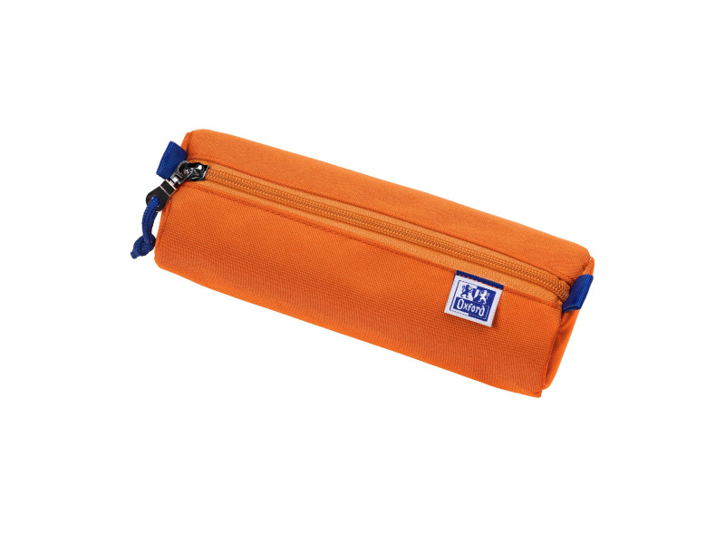 Oxford Trousse ronde, polyester, rond, grand, orange