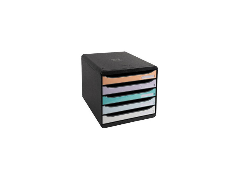 EXACOMPTA Module de classement BIG-BOX, 5 tiroirs, coloré