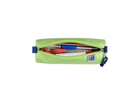Oxford Trousse ronde, polyester, rond, grand, vert clair