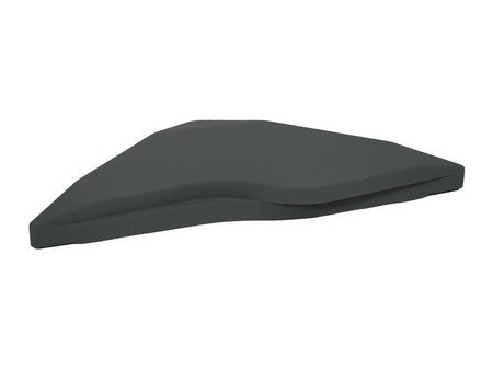 EDA Lest en béton pour parasol, 12 kg, gris foncé