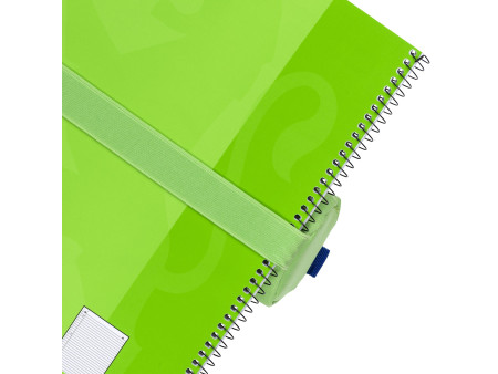 Oxford Trousse ronde, polyester, rond, grand, vert clair