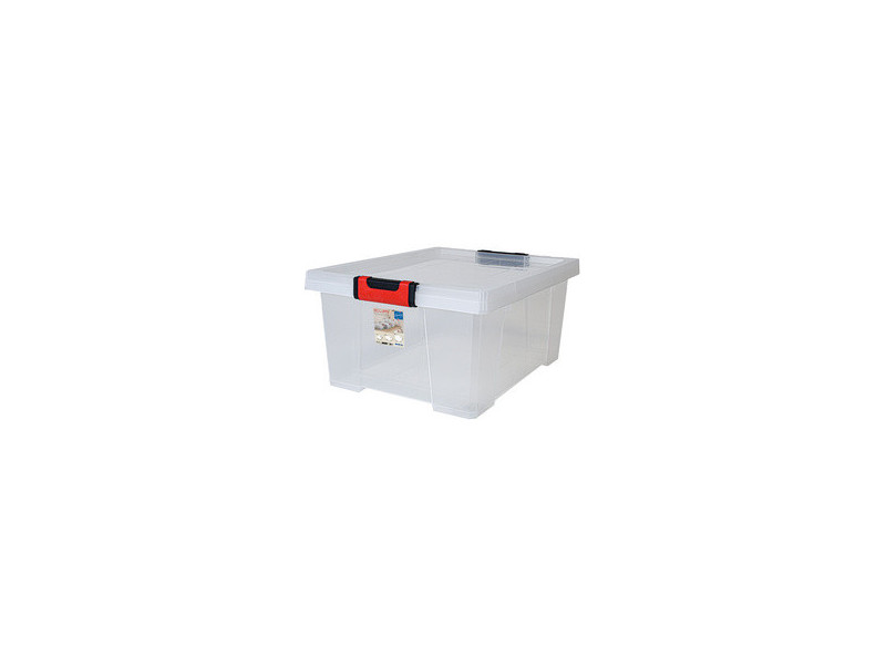 EDA Boîte de rangement CLiPSTOCK, 5 litres, PP, transparent
