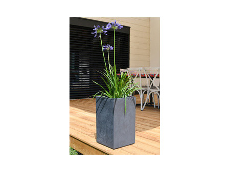 EDA Bac à plantes BASALT UP, colonne, (H)495 mm, vert amande