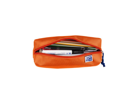 Oxford Trousse, polyester, rectangulaire, grand, orange