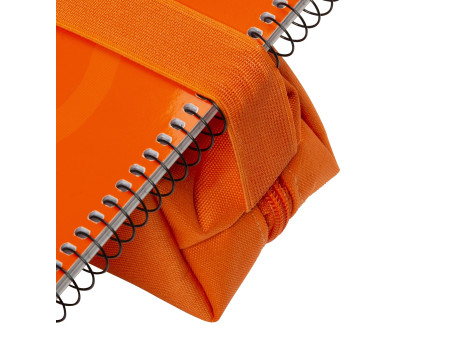 Oxford Trousse, polyester, rectangulaire, grand, orange