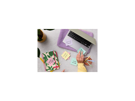 Post-it Bloc-notes Super Sticky Recycling Notes, menthe/bleu