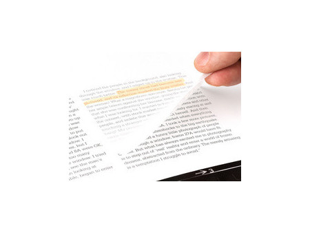 Post-it Bloc-notes transparent notes, 73 x 73 mm, incolore