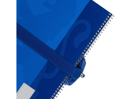 Oxford Trousse, polyester, rectangulaire, grand, bleu