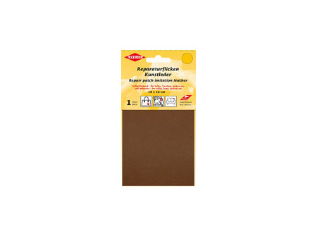 KLEIBER Pièce de réparation, similicuir, marron foncé