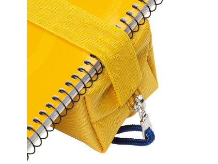 Oxford Trousse, polyester, rectangulaire, grand, jaune