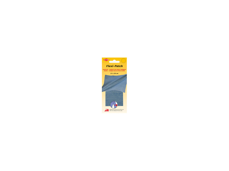 KLEIBER Patch thermocollant, repassage intérieur, jean foncé