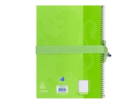 Oxford Trousse, polyester, rectangulaire, grand, vert clair
