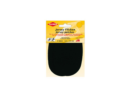KLEIBER Patch thermocollant jersey, noir