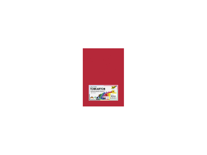 folia Carton de couleur A3, 180 g/m2, assorti en 12 couleurs
