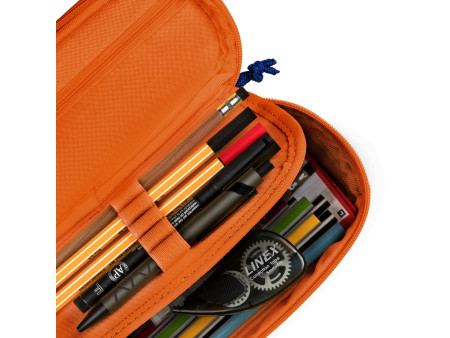 Oxford Trousse, polyester, oval, orange