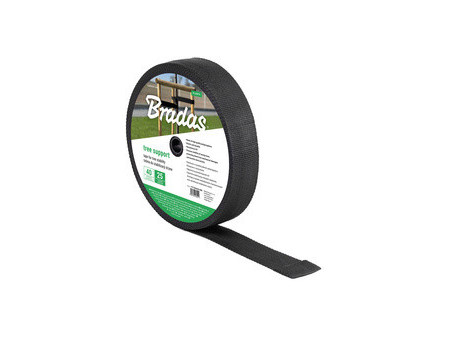 Bradas Bande de ligature pour arbres, PP, 40 mm x 25 m, noir