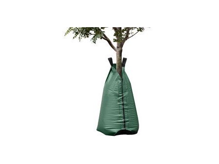 Bradas Sac d'arrosage pour arbres, PVC, 75 litres, vert