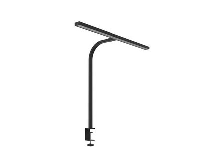 UNiLUX Lampe de bureau à LED STRATA LUMINO, pince, noir