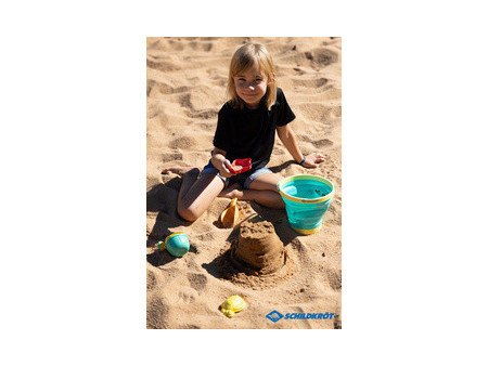 SCHILDKRÖT Kit de jouets de plage Bucket Crew, 5 pièces