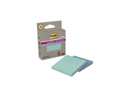 Post-it Bloc-notes Super Sticky Recycling Notes, rose/jaune