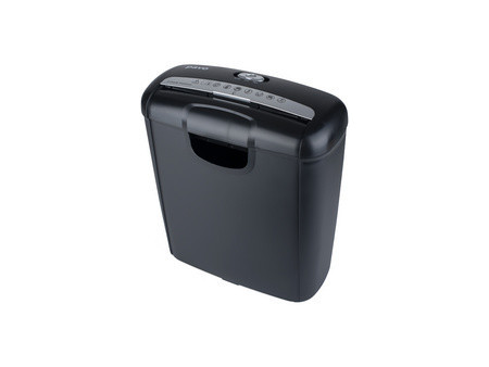 pavo Destructeur de documents Stripcut 6, bandes 6 mm, noir